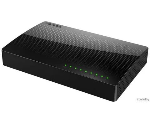 TENDA SG108, Коммутатор неуправляемый, 8 портов Gb Ethernet 1000 Mbps