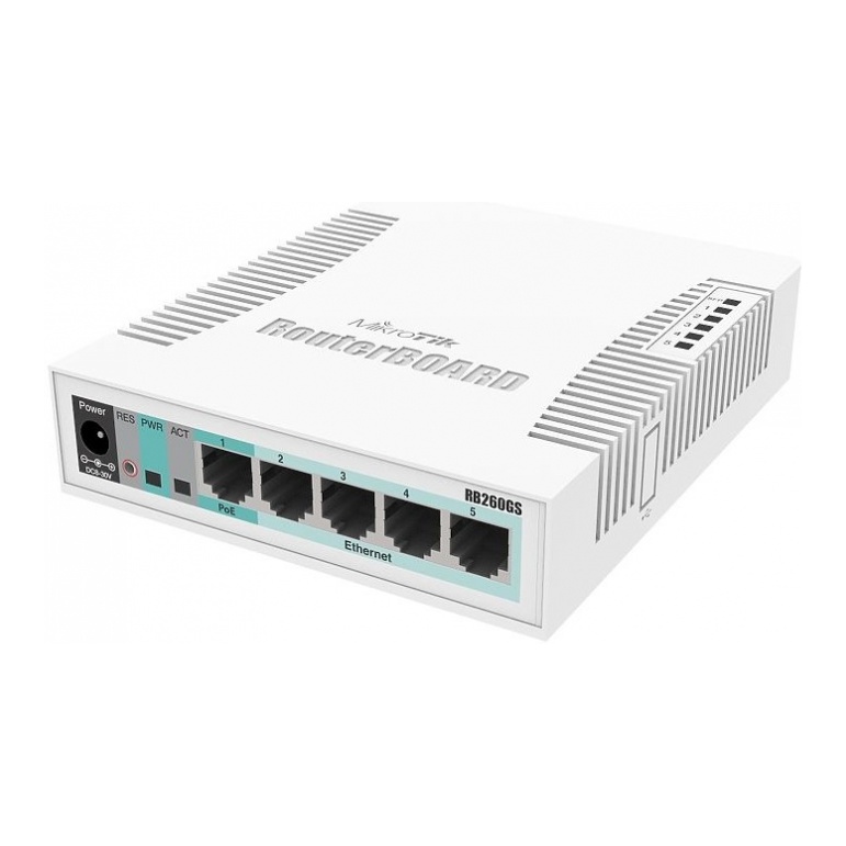 Коммутатор Mikrotik CSS106-5 G-1 S