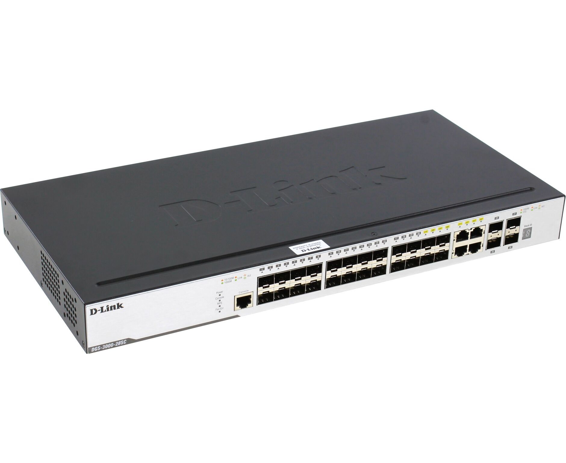 Коммутатор D-Link DGS-3000-28 SC/A1 A 4 G 20 SFP 4 SFP+ управляемый