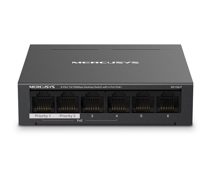 Коммутатор Mercusys MS106 LP с 6 портами