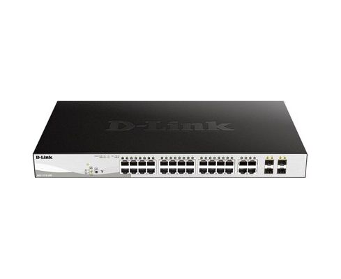 Коммутатор D-Link DGS-1210-28 P/F5 A 24x1000 Base-T, 4х Combo 1000 Base-T/SFP