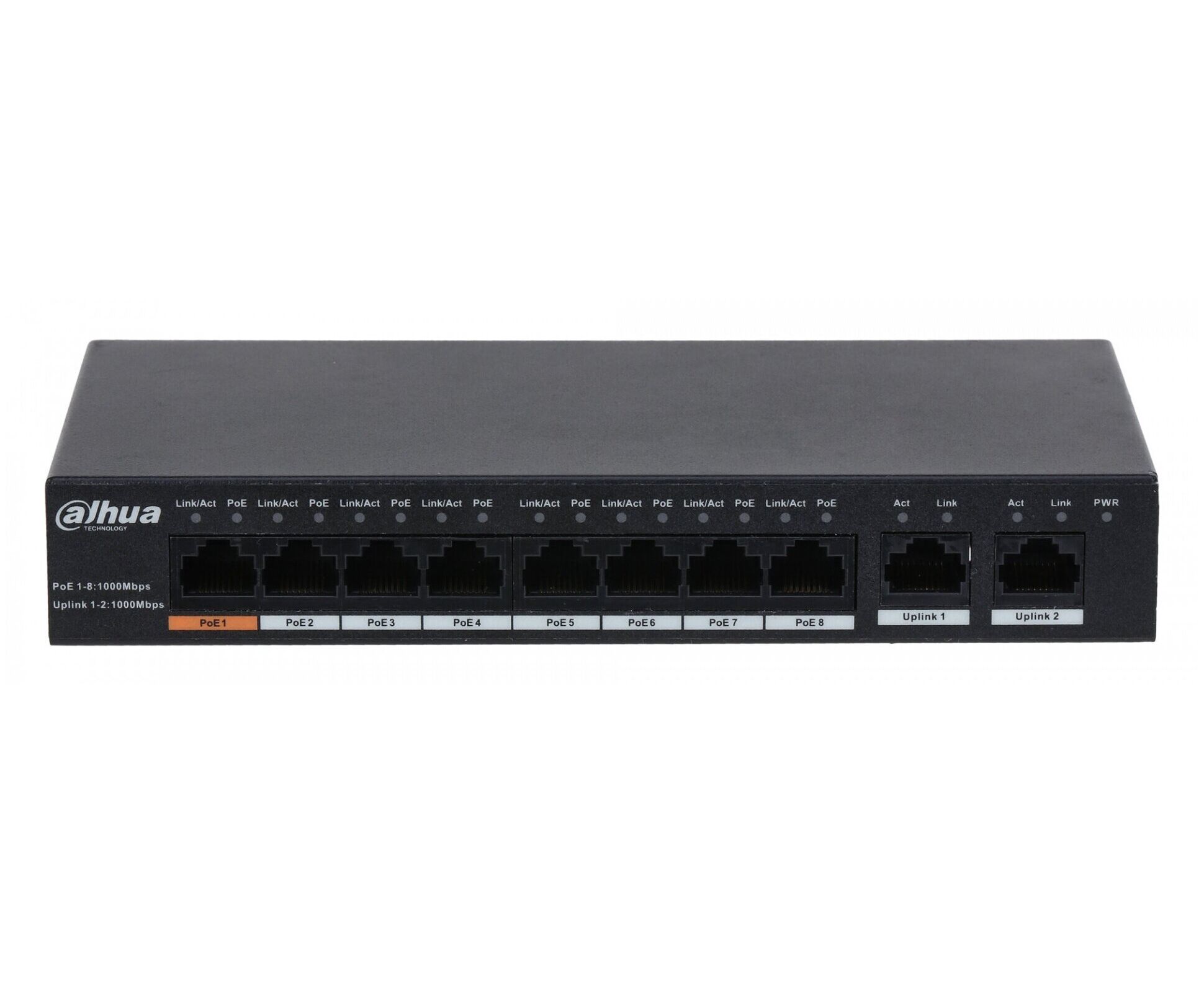 Коммутатор Dahua (DH-PFS3010-8 GT-96) 10 G