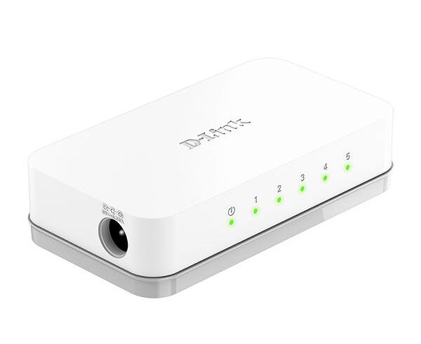 D-LINK DES-1005 C Неуправляемый коммутатор с 5 портами 10/100 Base-TX и функцией энергосбережения