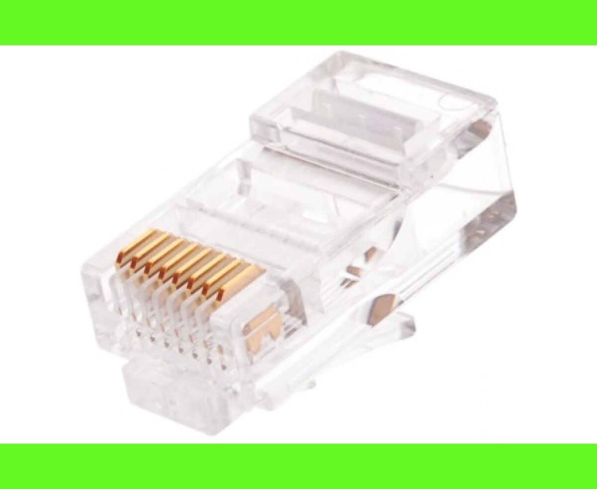 Коннектор NIKOMAX NMC-RJ88 RZ06 UD1-100 RJ-45 8 P8 C категория 5e, 100шт.