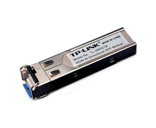 Трансивер / TL-SM321 B / 1000 Base-BX WDM Bi-Directional SFP Module, LC connector, TX:1310nm/RX:1550nm, single-mode, 10km