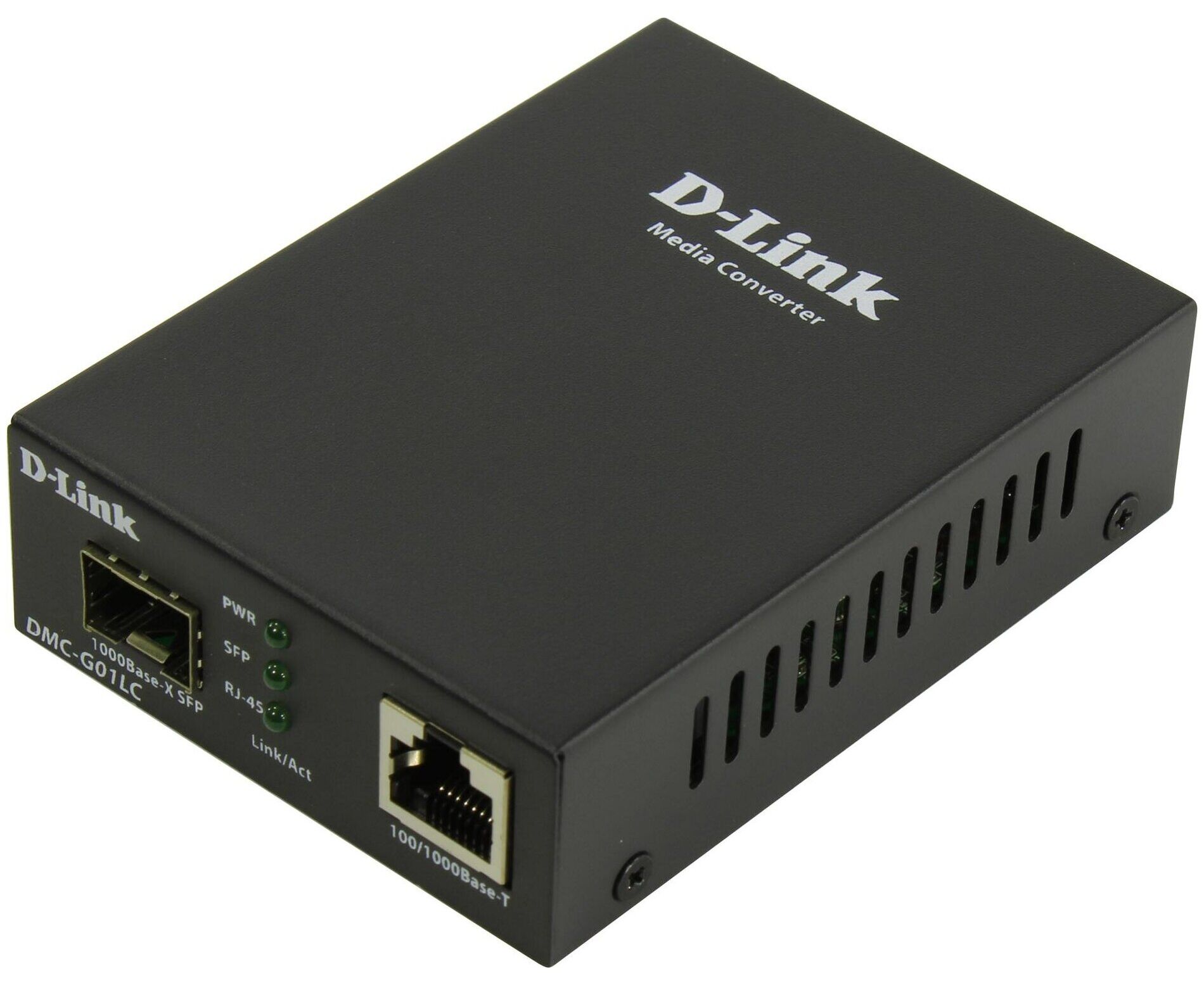Медиаконвертер D-Link DMC-G01 LC/C1 A 1x100/1000 Base-T, 1x1000 Base-X SFP
