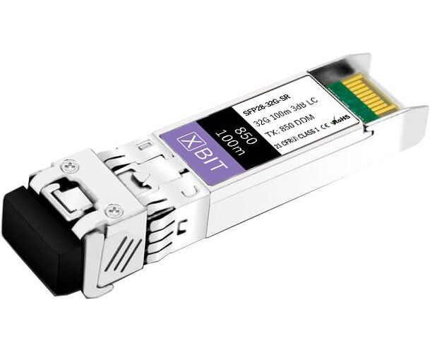 Трансивер XBIT SFP28-32 G-SR SFP28, 32 Gb/s, 100m, 850nm, MM, 3d B, 2 LC, MMF, DDM