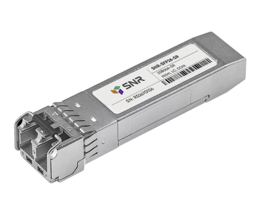 Трансивер SNR SNR-SFP28-SR SFP28 10/25 Gb, SWL, MMF, LC duplex, 850нм, up to 100м (5d B), DDMI