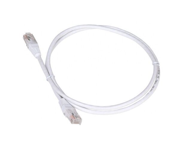 Патч-корд медный Lanmaster UTP TWT-45-45-0.5-WH белый вилка RJ-45-вилка RJ-45 кат.5е 0.5м ПВХ