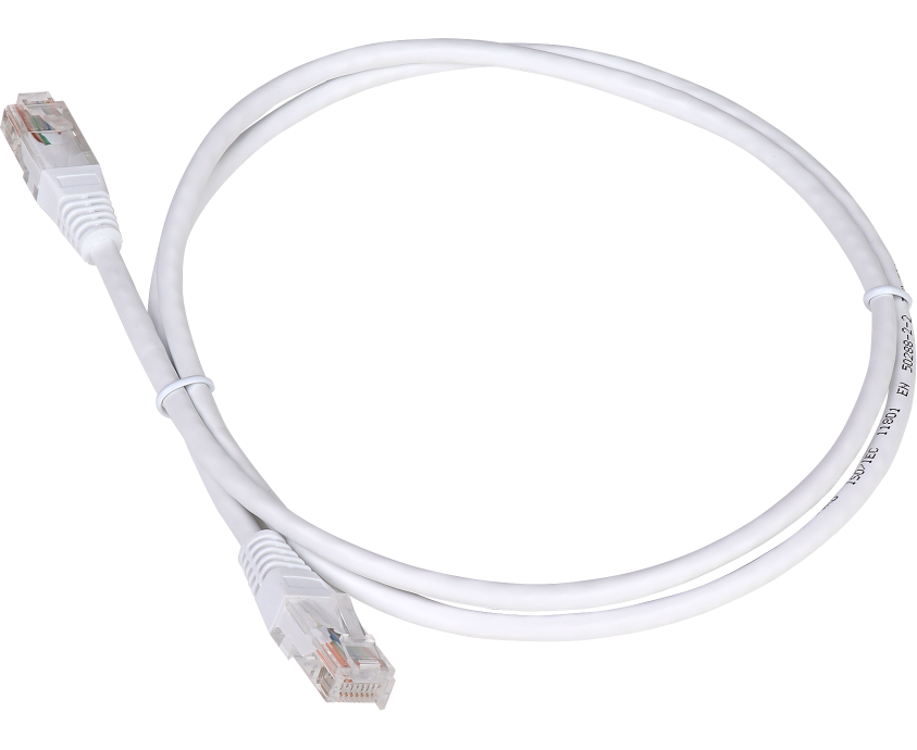 Патч-корд Lanmaster TWT-45-45-3.0-WH UTP RJ-45 вил.-вилка RJ-45 кат.5 E 3м белый ПВХ (уп.:1шт)