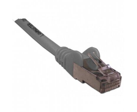 Патч-корд LANMASTER (LAN-PC45/S6-0.5-GY) LSZH FTP кат.6, 0.5 м, серый