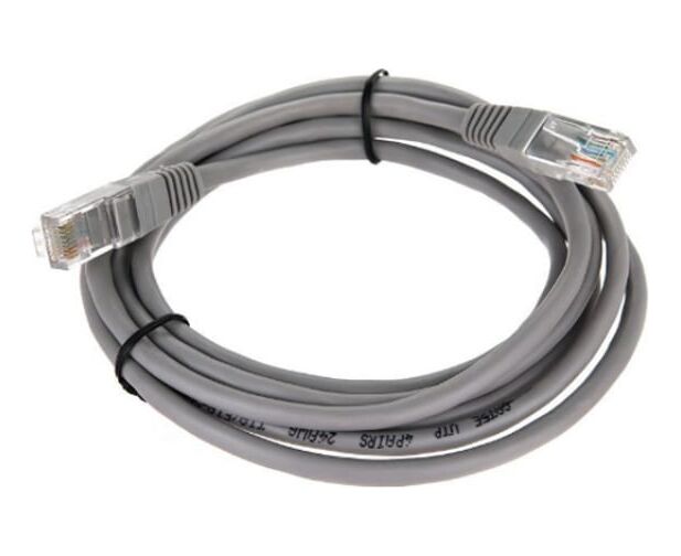 Патчкорд Telecom NA102--2 M литой UTP кат.5е 2,0м серый