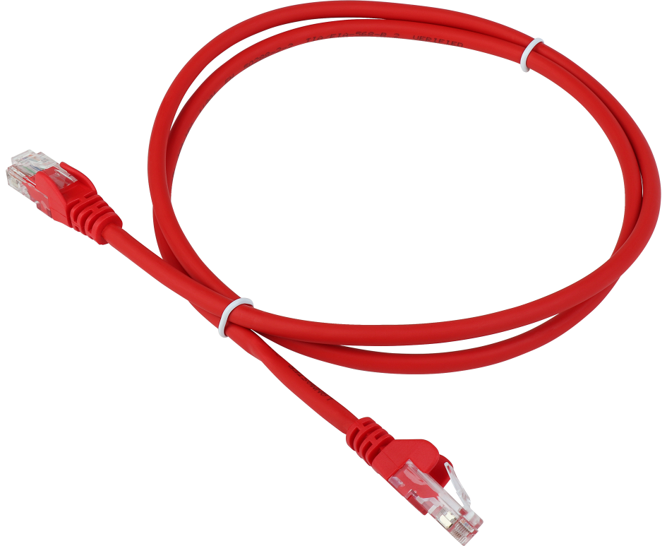 Патч-корд LANMASTER (LAN-PC45/U5 E-7.0-RD) LSZH UTP кат.5e, 7.0 м, красный