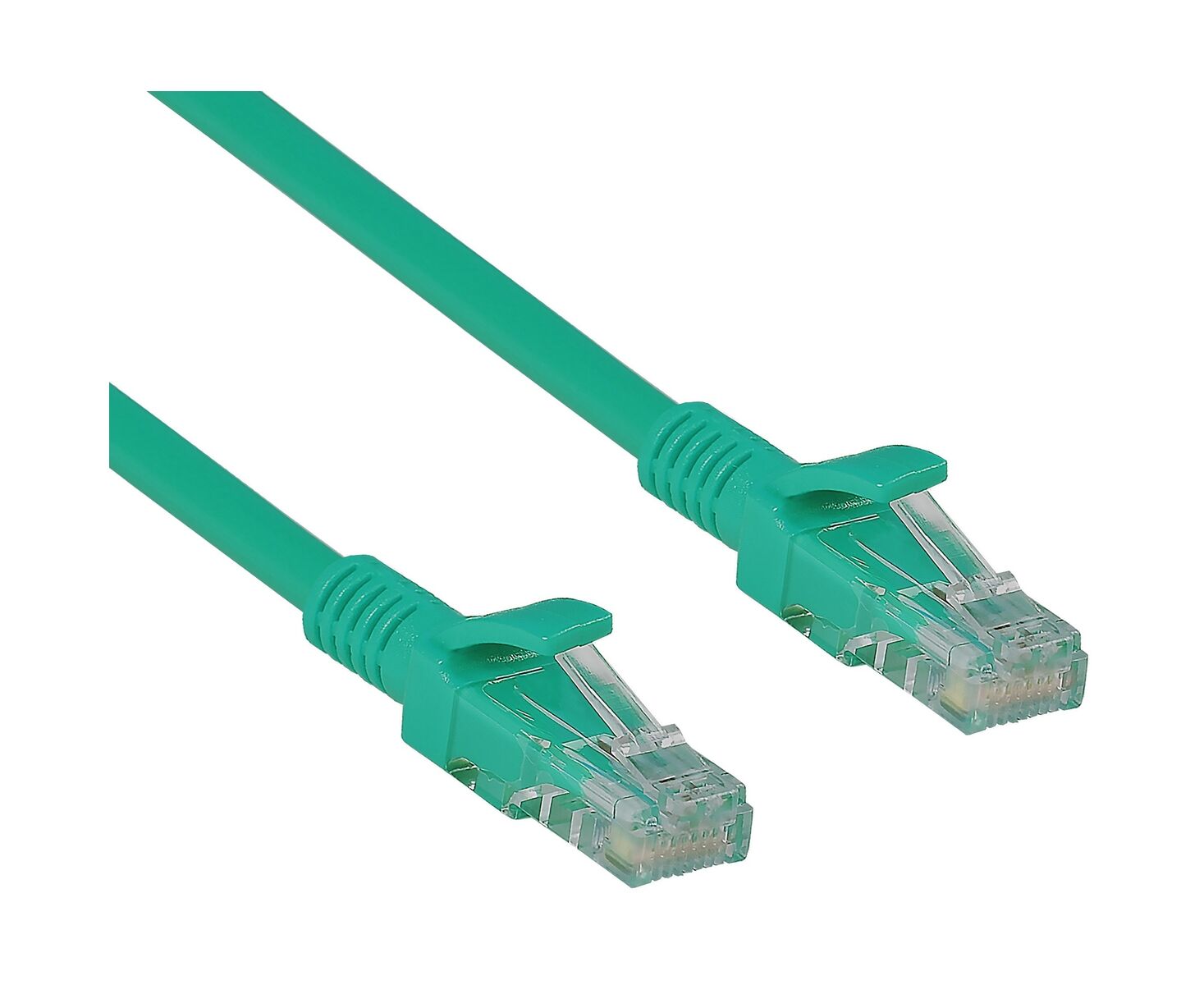 Патч-корд Exegate UTP-RJ45-RJ45-5e-3 M-GN (EX258678 RUS) 3м, зеленый