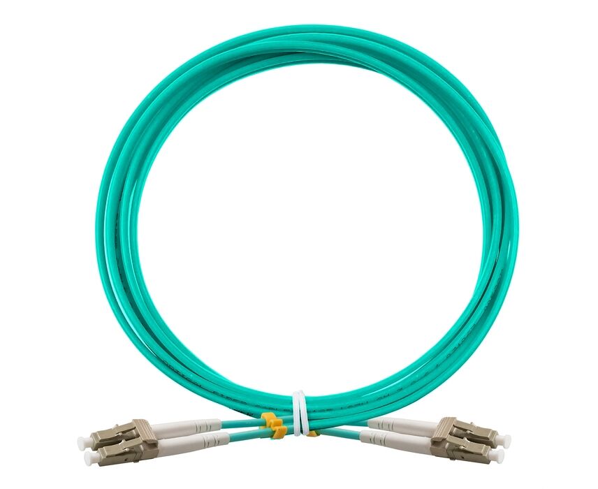 Патч-корд Exegate FC-D-503-LC-LC-3 M-LSZH (EX295140 RUS) волоконно-оптический (Шнур ВО MM 50/125 (OM3), LC/UPC-LC/UPC, Duplex, LSZH, 3м)