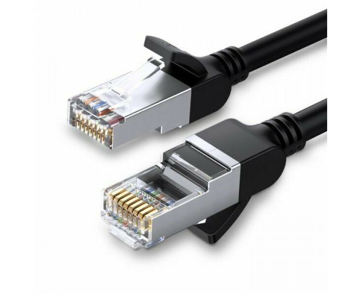 Кабель UGREEN NW101 50192 Cat 6 U/UTP Pure Copper Ethernet Cable 2m Black