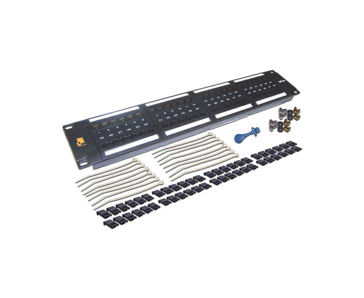 Патч-панель LANMASTER LAN-PPL48 U5 E