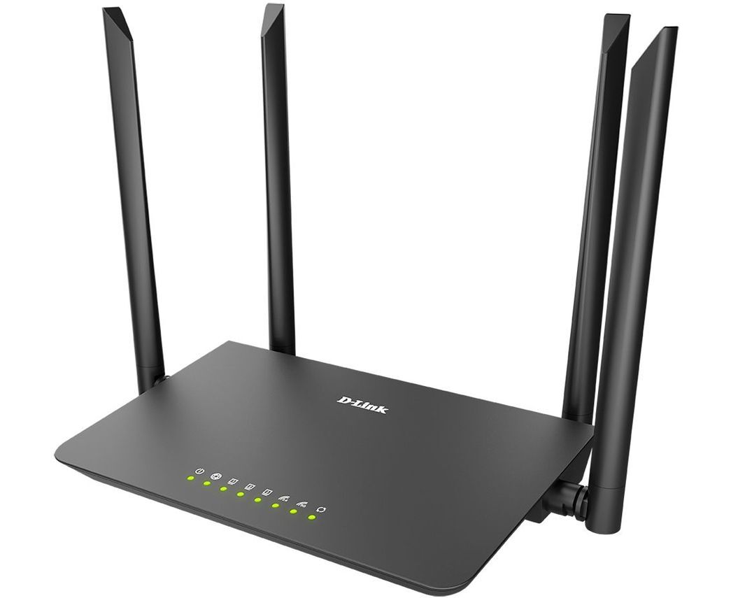 Роутер D-Link (DIR-820/RU/A1 A) AC1200 10/100 BASE-TX черный