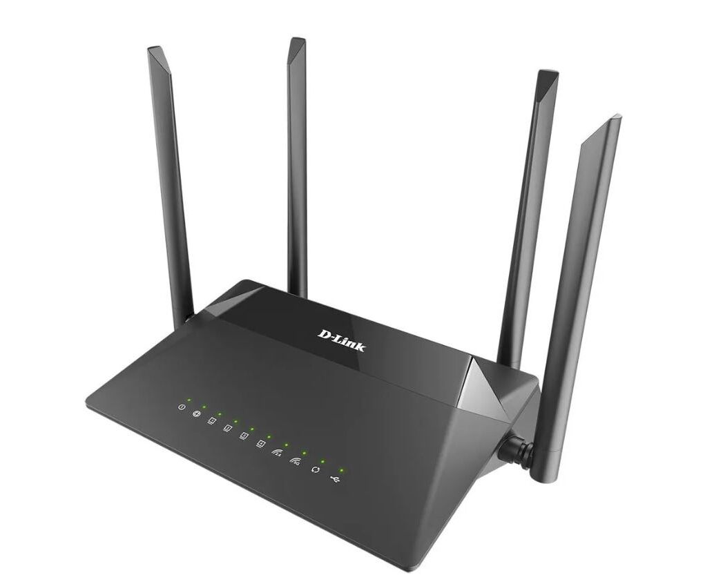 Роутер D-Link (DIR-853/URU/R3 A) AC1300 10/100/1000 BASE-TX/4 G ready черный