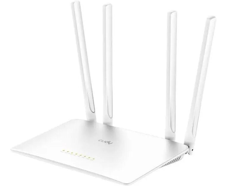 Роутер беспроводной Cudy WR1200 AC1200 10/100 BASE-TX белый