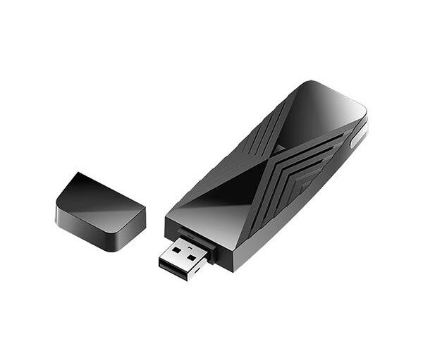 Сетевой адаптер D-Link DWA-X1850 (DWA-X1850/A1 A) AX1800/USB 3.0/Wi Fi (ант.внутр.) 2ант.