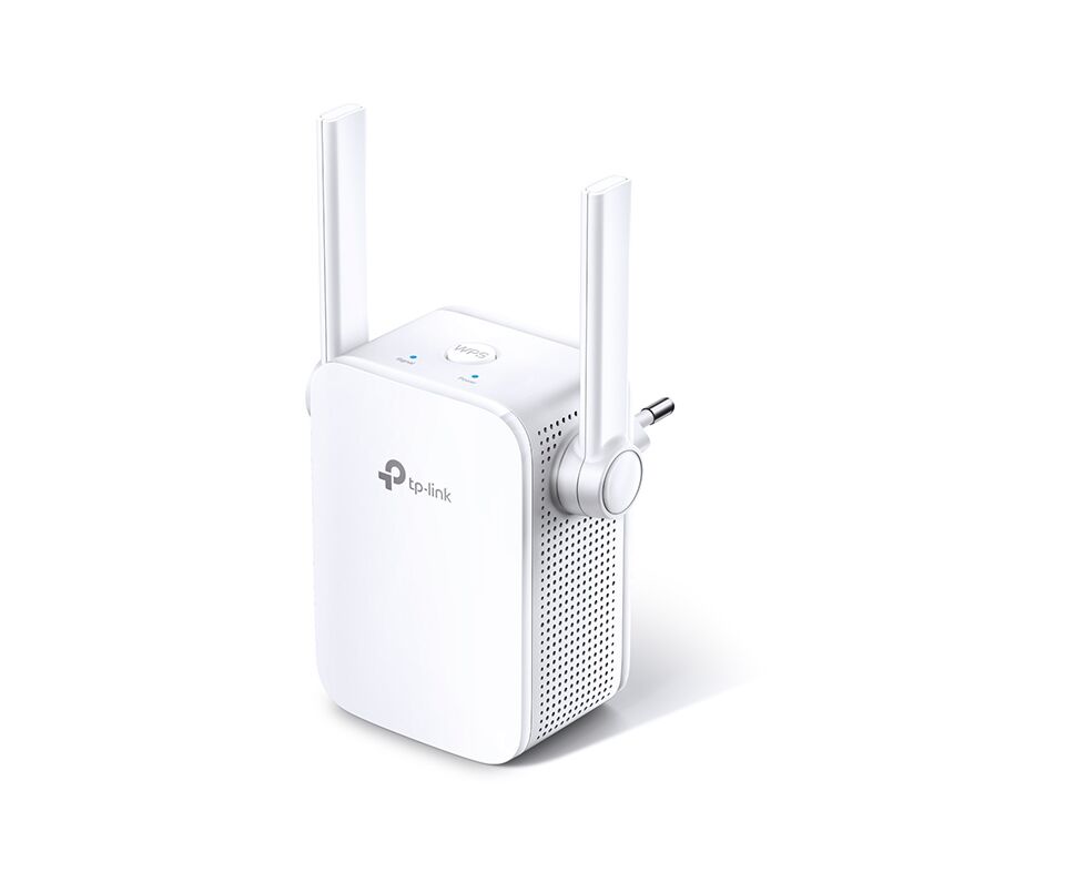 TP-LINK TL-WA855 RE, Wi-Fi Усилитель универсальный, 300 Mbps, 2 T2 R, 2.4 G Hz, 802.11b/g/n, 1 10/100 Mbps LAN port, 2 external antennas