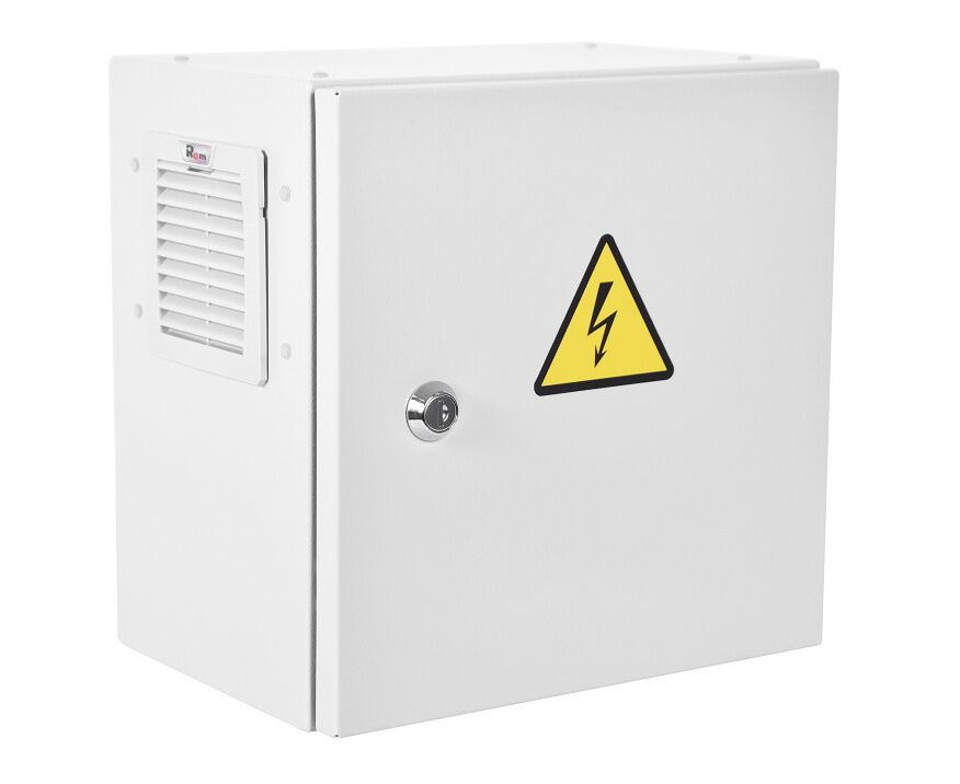 Шкаф серверный ЦМО Эконом (ШТВ-НЭ-5.5.25-3 ААА-Т2) 9 U 500x250мм пер.дв.стал.лист задн.дв.спл.стал.лист несъемные серый 220мм 17кг 500мм IP66 уличный вс