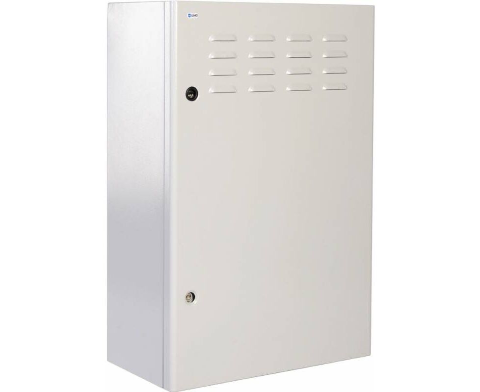 Шкаф коммутационный ЦМО (ШТВ-Н-9.6.3-4 ААА) настенный 9 U 600x330мм пер.дв.стал.лист несъемн.бок.пан. белый 220мм 32кг 500мм IP65 уличный всепогодный