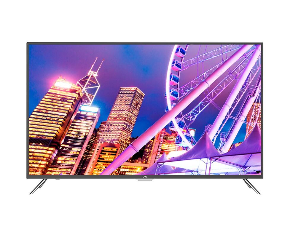43" Телевизор JVC LT-43 M790 черный 3840x2160, 4 K Ultra HD, 60 Гц, Wi-Fi, Smart TV, Android TV