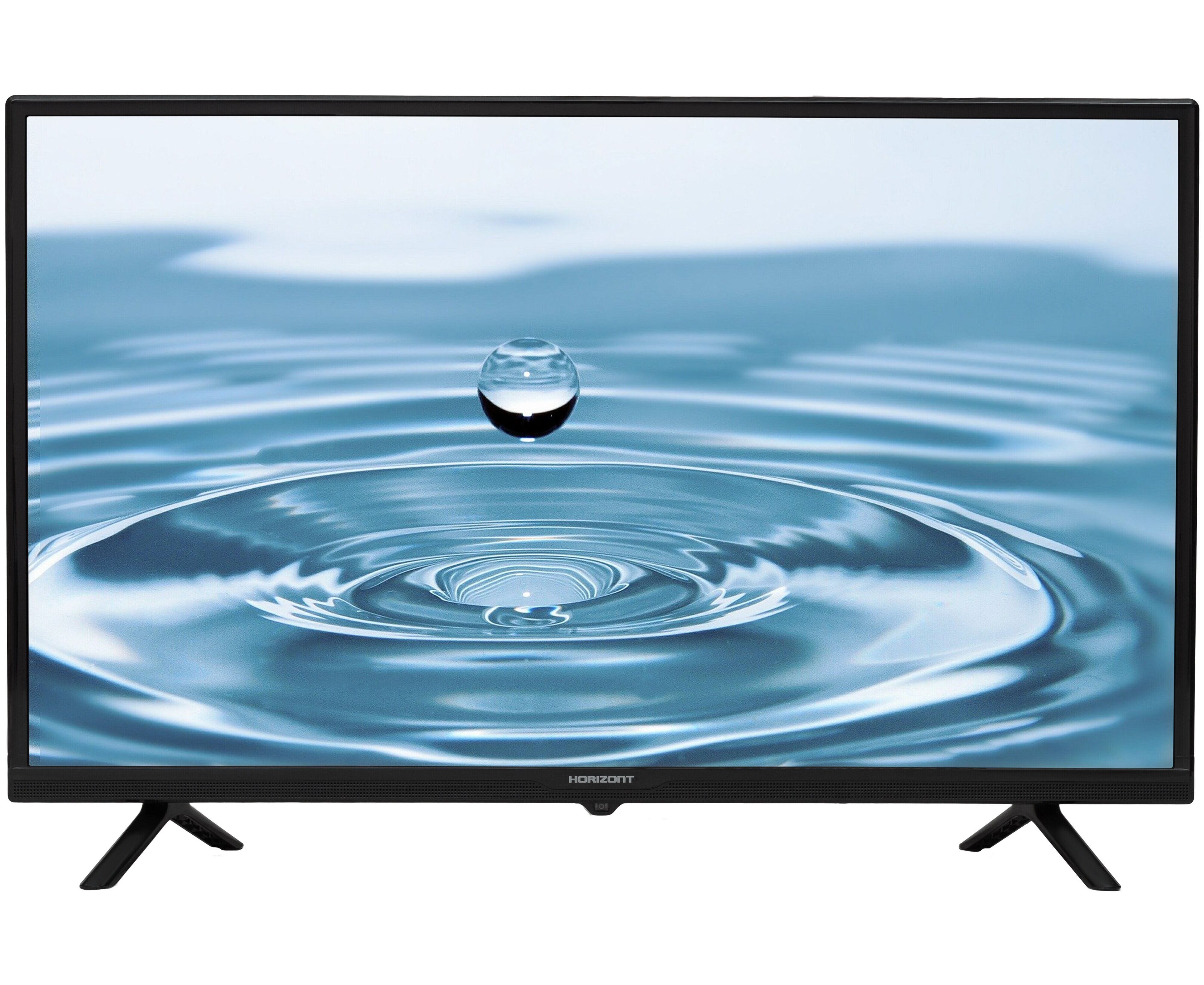 32" Телевизор Horizont 32 LE7052 D черный 1920x1080, Full HD, 60 Гц, Wi-Fi, Smart TV, Яндекс ТВ