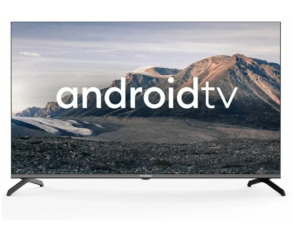 43" Телевизор Hyundai H-LED43 BU7006 черный 3840x2160, 4 K Ultra HD, 60 Гц, Wi-Fi, SMART TV, Android TV