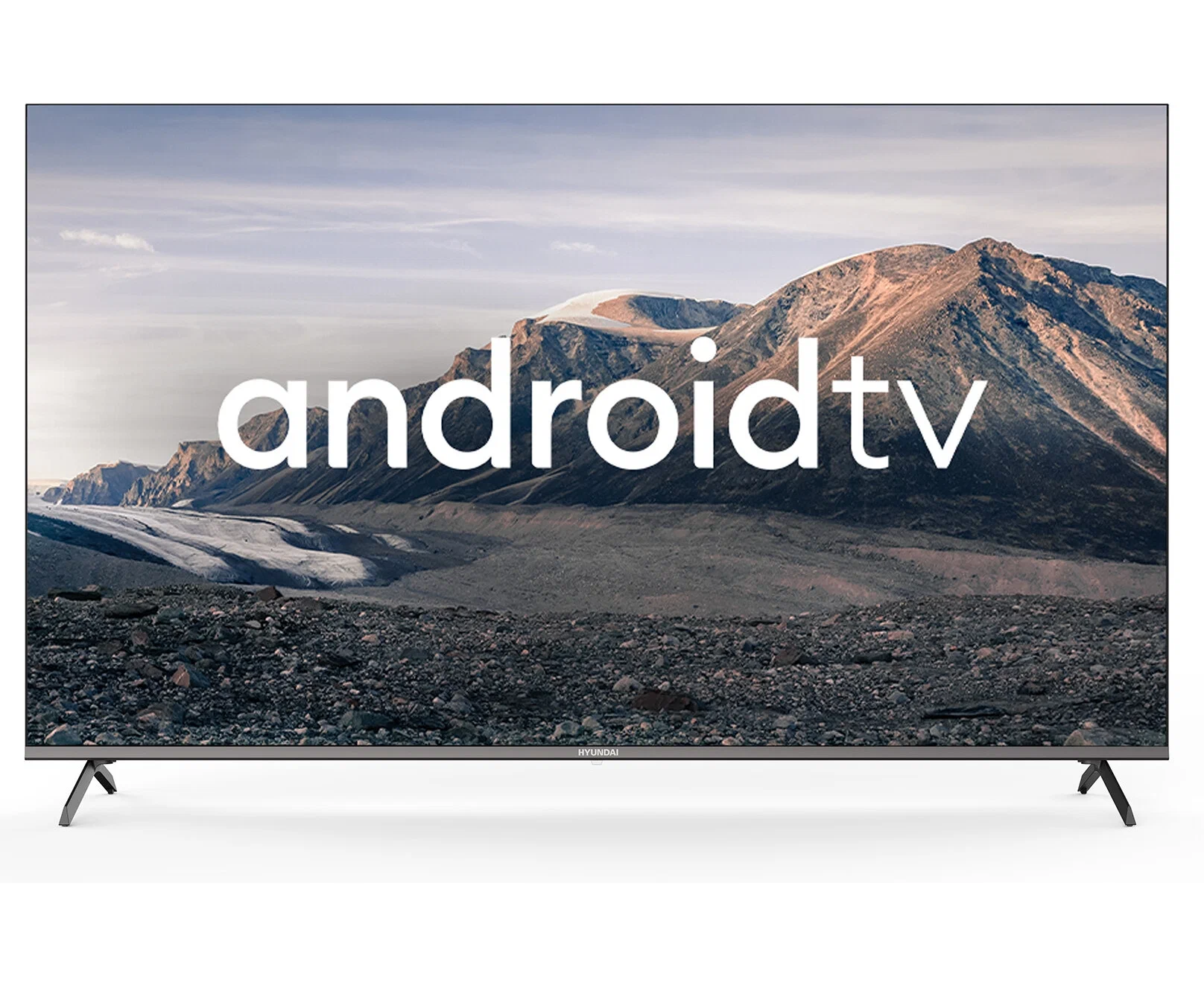 65" Телевизор Hyundai H-LED65 BU7006 черный 3840x2160, 4 K Ultra HD, 60 Гц, Wi-Fi, SMART TV, Android TV