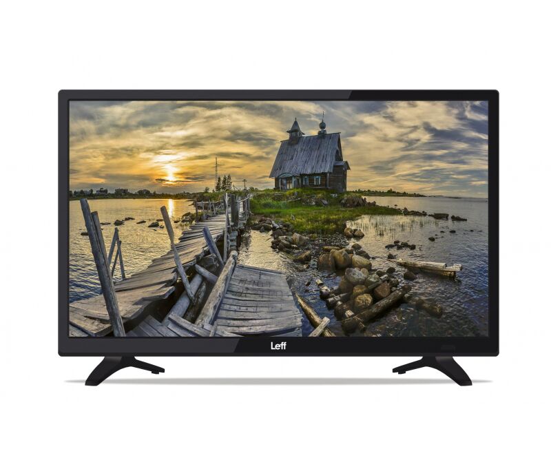 24" Телевизор LEFF 24 F260 T черный 1920x1020, Full HD, 60 Гц