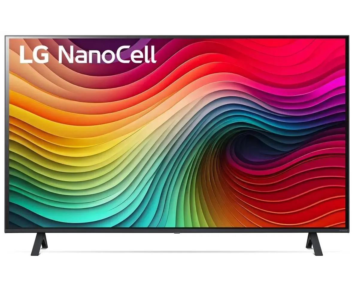 43" Телевизор LG 43 NANO80 T6 A.ARUB синяя сажа 3840x2160, 4 K Ultra HD, 60 Гц, Wi-Fi, Smart TV, web OS
