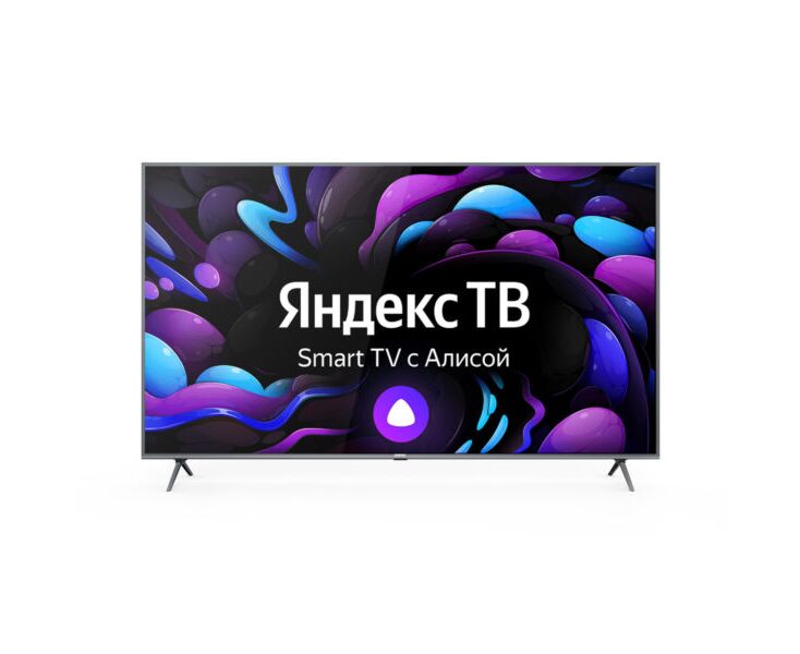85" Телевизор Centek CT-8585 черный 3840x2160, 4 K Ultra HD, 60 Гц, Wi-Fi, Smart TV, Яндекс ТВ
