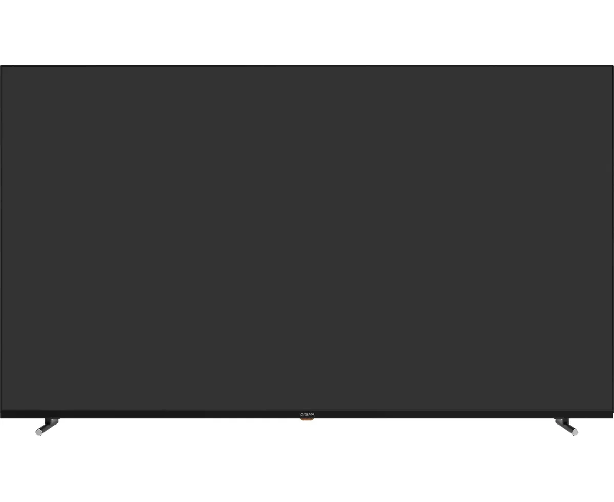 65" Телевизор Digma DM-LED65 UBB33 черный 3840x2160, 4 K Ultra HD, 60 Гц, Wi-Fi, Smart TV, Яндекс ТВ