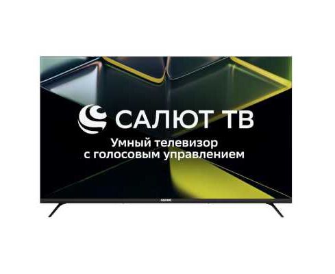 43" Телевизор ASANO 43 LU5030 T черный 3840x2160, 4 K Ultra HD, 60 Гц, Wi-Fi, Smart TV, Салют ТВ