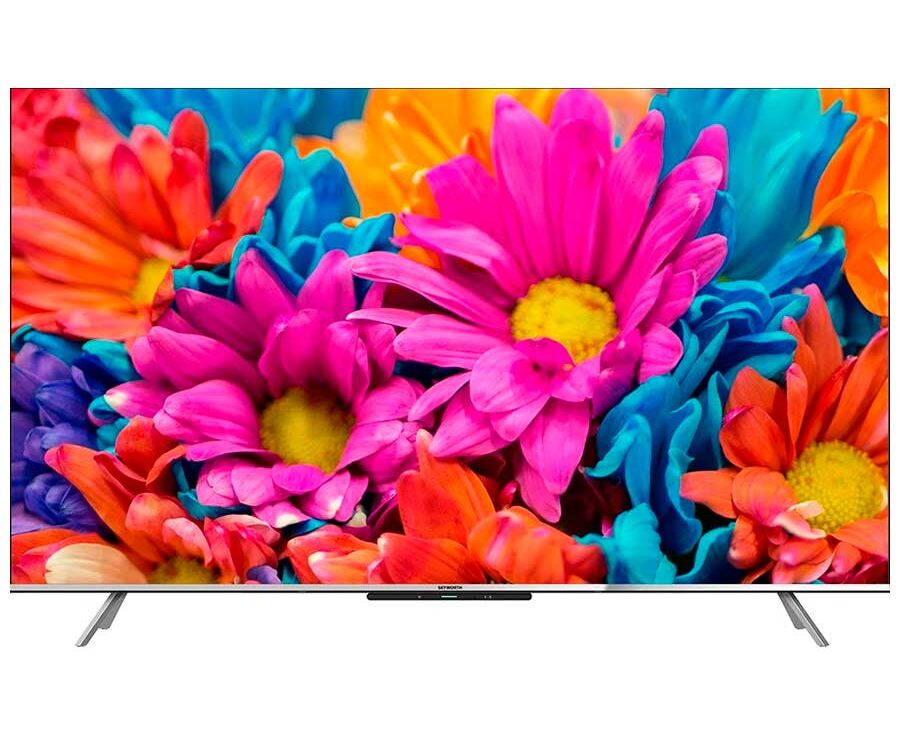 Телевизор Skyworth 55 Q66 G Eye Care черный/серый