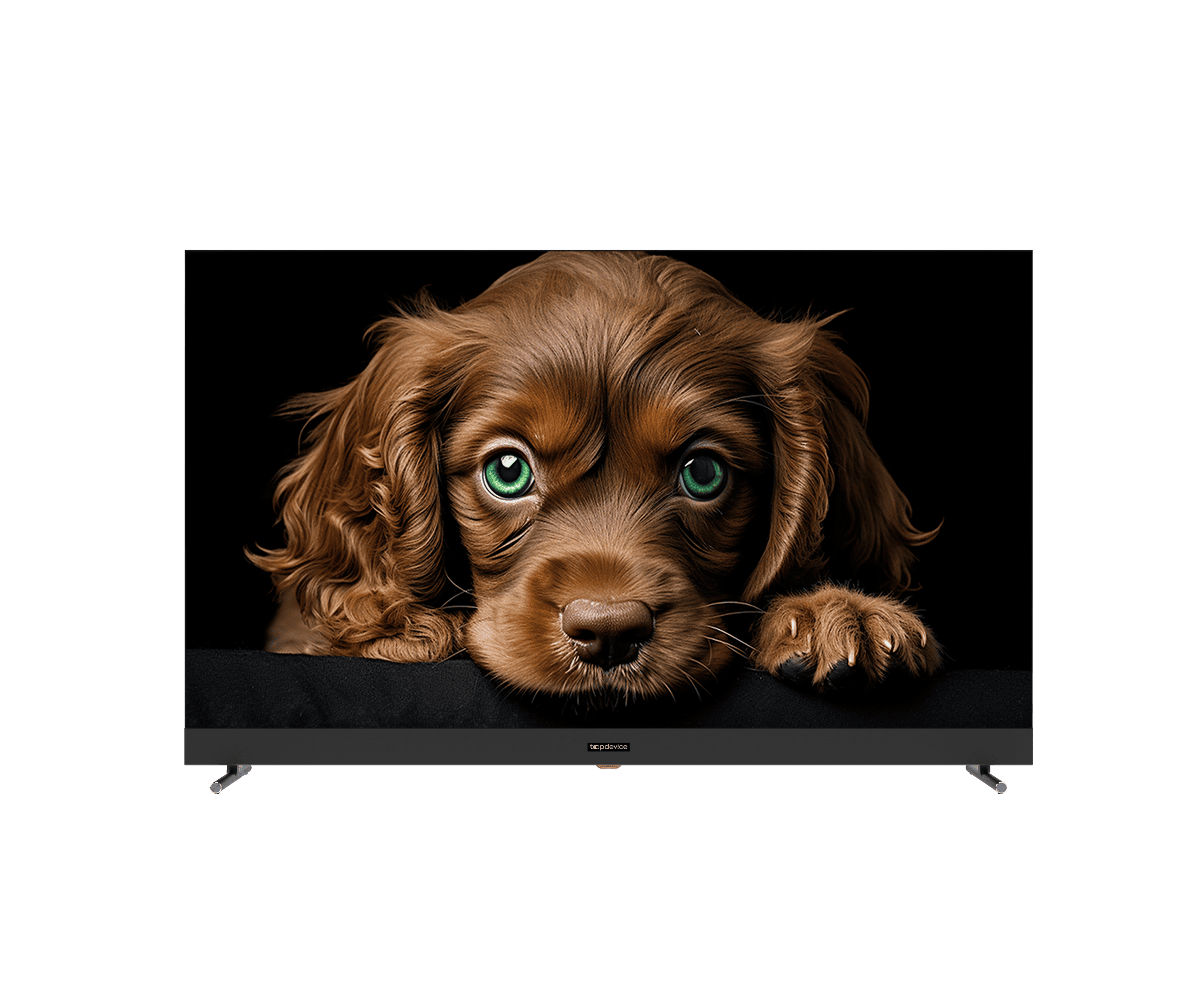 55" Телевизор Topdevice TDTV55 DQ08 UBK черный 3840x2160, 4 K Ultra HD, 60 Гц, Wi-Fi, Smart TV, Google TV