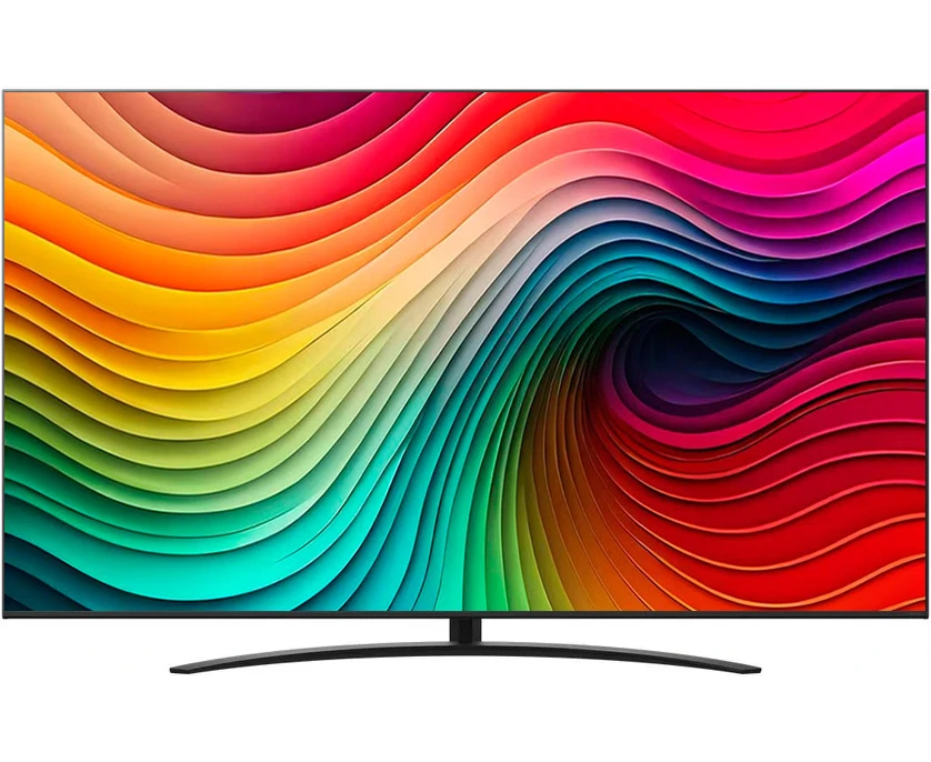 75" Телевизор LG 75 NANO81 A6 A.ARUG черный Nano Cell 3840x2160, 4 K Ultra HD, 60 Гц, Wi-Fi, Smart TV, Web OS