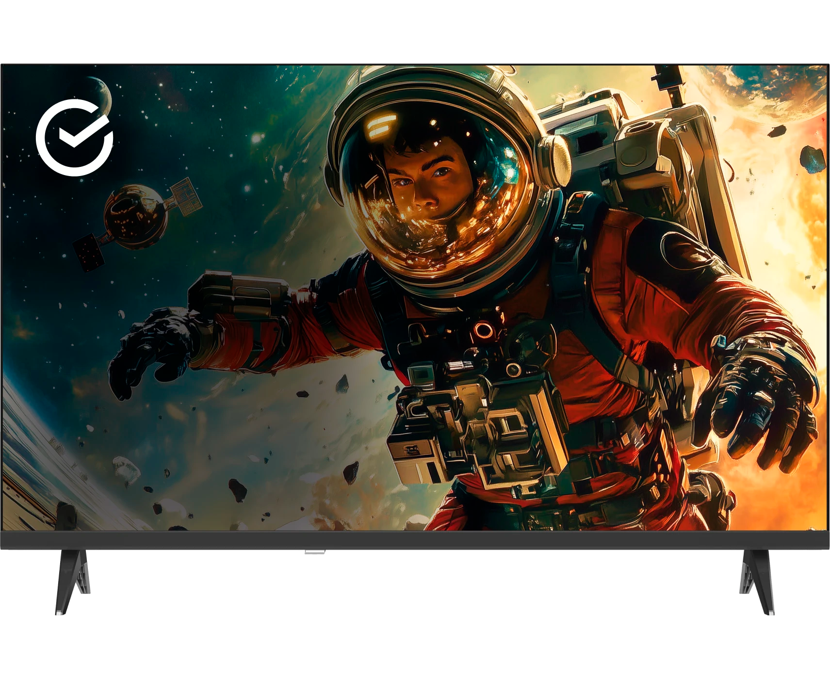 32" Телевизор Sber SDX 32 H3113 черный 1366x768, HD Ready, 60 Гц, Wi-Fi, Smart TV, Салют ТВ