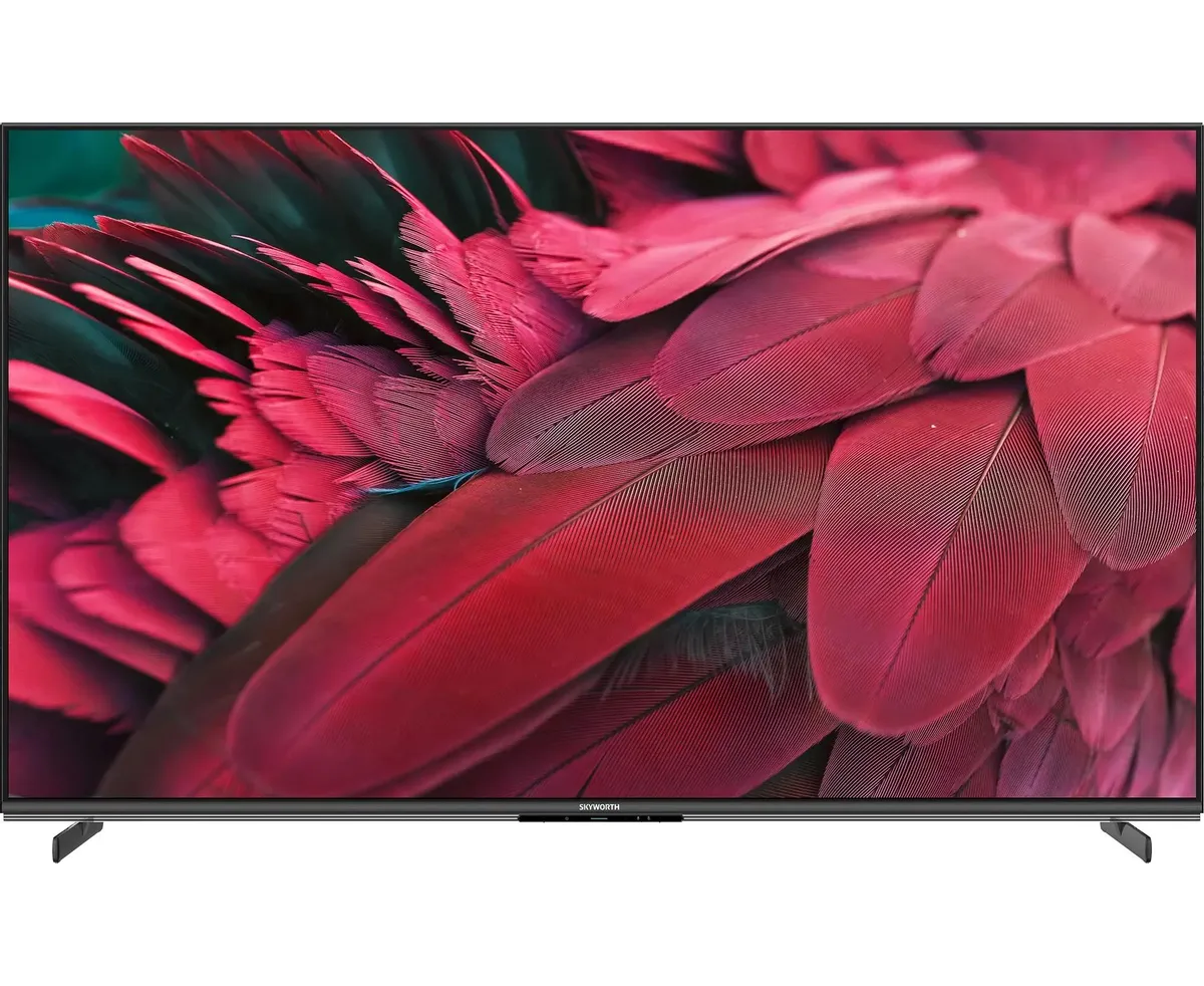 55" Телевизор Skyworth 55 X85 G черный QLED 3840x2160, 4 K Ultra HD, 120 Гц, Wi-Fi, Smart TV, Google TV