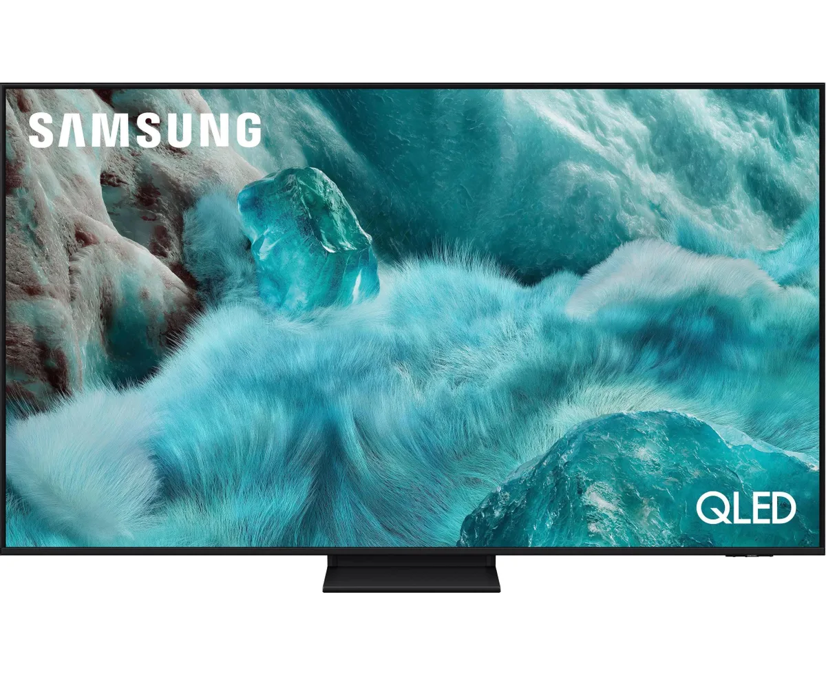 55" Телевизор Samsung QE55 Q7 F5 AUXRU черный 3840x2160, 4 K Ultra HD, 60 Гц, Wi-Fi, Smart TV, Tizen OS