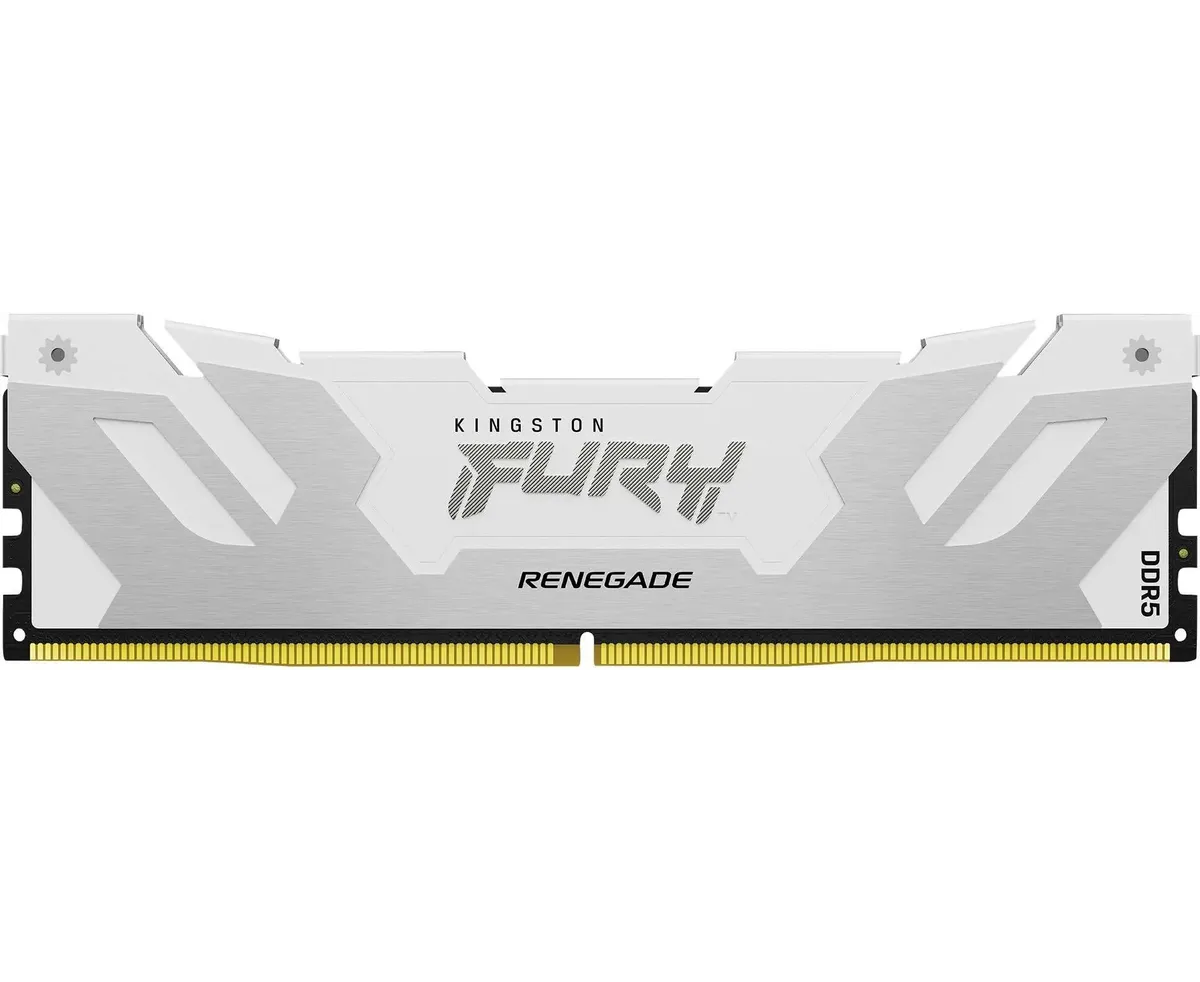 ОЗУ Kingston Fury Renegade KF564 C32 RW-32 DDR5 - 1x 32 ГБ 6400 МГц, DIMM, White, Ret