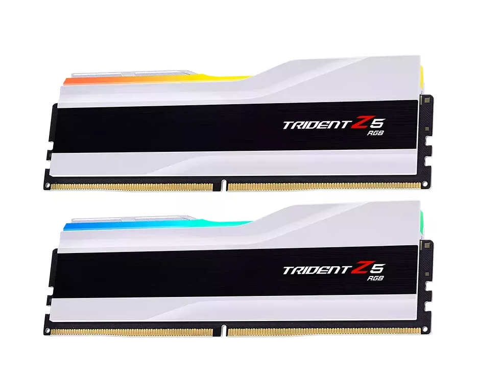 ОЗУ G.SKILL Trident Z5 RGB 32 GB (F5-6000 J3238 F16 GX2-TZ5 RW) (2x16 GB) DDR5 6000 M Hz CL32 (32-38-38-96) 1.35 V / White