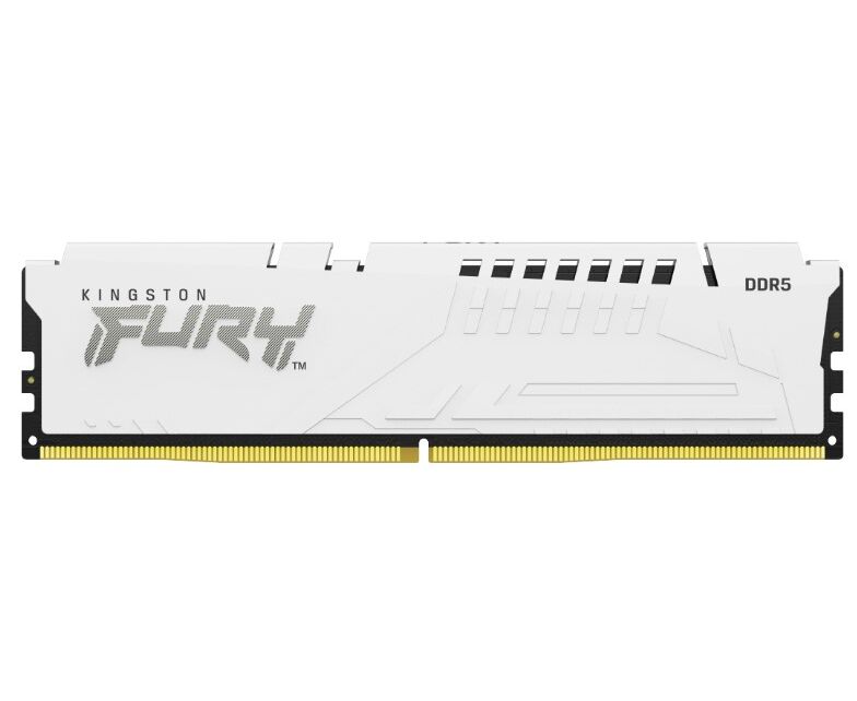 ОЗУ Kingston Fury Beast KF556 C40 BW-16 DDR5 - 1x 16 ГБ 5600 МГц, DIMM, White, Ret