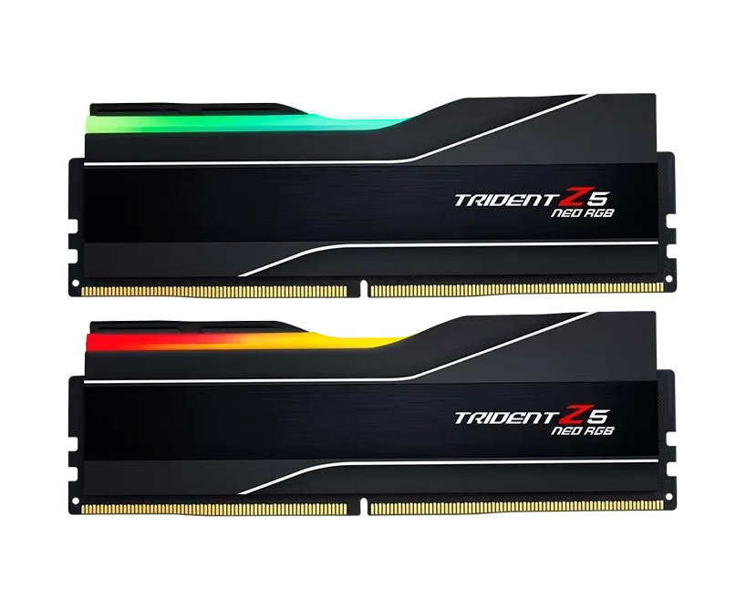 ОЗУ G.SKILL Trident Z5 Neo RGB (F5-6400 J3039 G16 GX2-TZ5 NR) 32 GB (2x16 GB) 6400 M Hz CL30 (30-39-39-102) 1.4 V DDR5