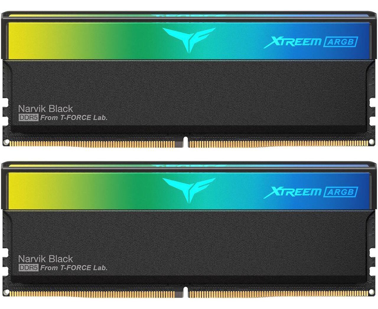 ОЗУ DDR5 TEAMGROUP T-Force Xtreem ARGB (FF9 D532 G6400 HC32 ADC01) 32 GB (2x16 GB) 6400 M Hz CL32 (32-39-39-84) 1.35 V / Black