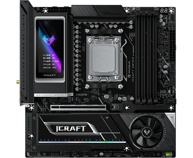 Материнская плата MAXSUN MS-i Craft X870 M