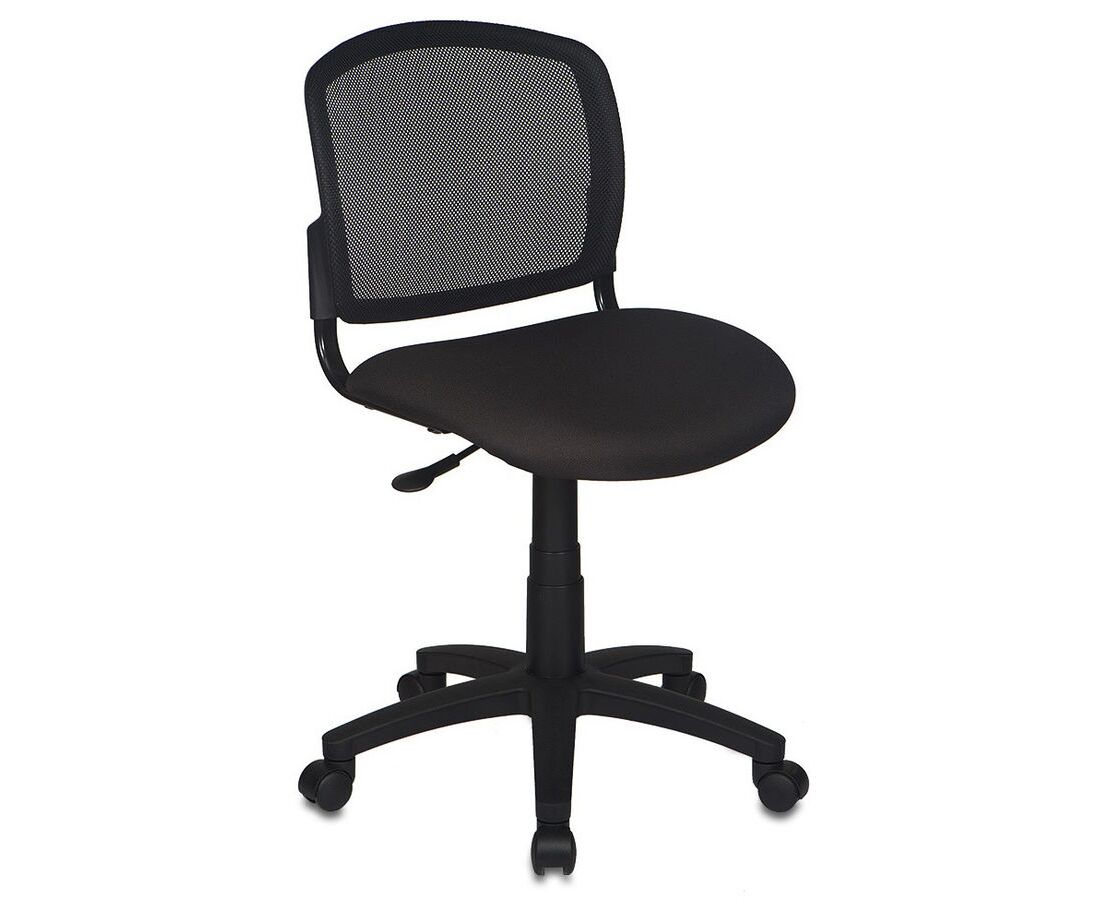 Кресло Бюрократ CH-296 NX/15-21,черное, спинка сетка,15-21